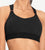 Black Back Cross Sports Bra