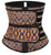 Double-Belt African Print Latex Waist Trainer