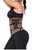 Double-Belt African Print Latex Waist Trainer