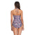 Floral Printing Sexy Women One Piece Sling Swimsuit